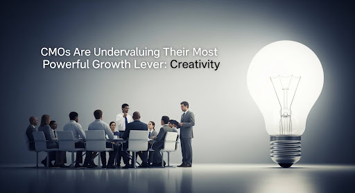 Creativity’ displayed over a modern, colorful abstract background symbolizing innovation and ideas.