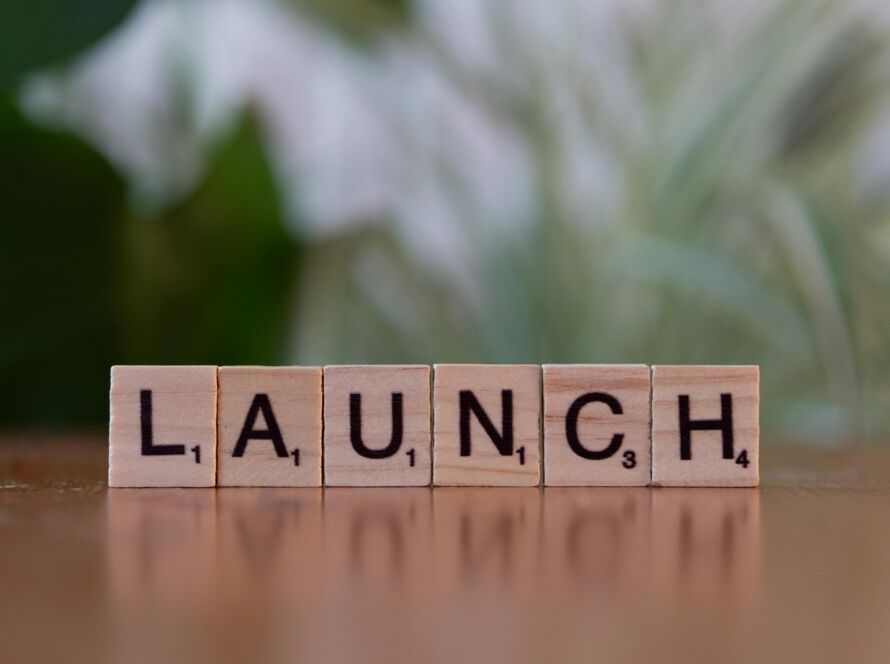 Stack of cards symbolizing fresh updates and announcements for a product launch.